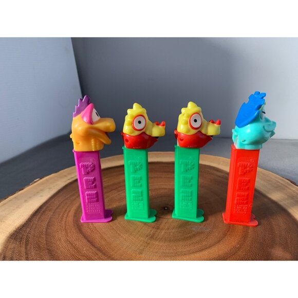 Vintage Pez Dispensers Set of 4 Character Heads - Picture 5 of 8